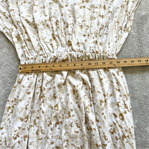 SAMSOE SAMSOE Andina Long Dress in Rice Doodle Dot Size Medium Cottagecore - Picture 9 of 12